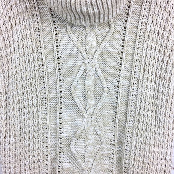 Neutral Marl Cowl Neck No Boundaries Sweater - Picture 4 of 8